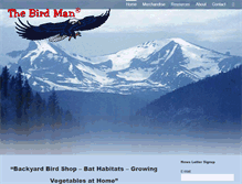 Tablet Screenshot of birdmanusa.com